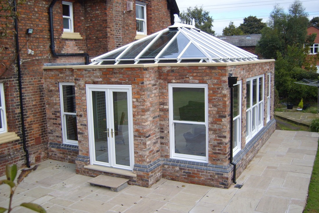 Orangery extension to home in Stoke on Trent
